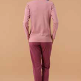 Pigiama Donna Girocollo Caldo Cotone MaryHome 6P85043