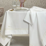 Tovaglia in Misto Cotone 180x300 Blumarine Bistrot