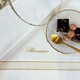 Tovaglia in Misto Cotone 180x300 Blumarine Bistrot