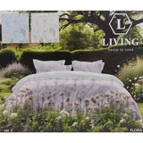 Lenzuola Matrimoniale Living Flora
