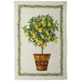 Limonaia Canovaccio da Cucina in Lino Tessitura Toscana