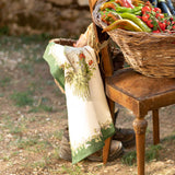 Strofinaccio Tessitura Toscana Telerie Balcon Potager
