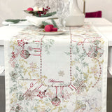 Runner 50x150 Blumarine Bianco Natale
