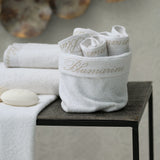Cestino Blumarine con 4 Lavette Spa