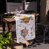 Pesciflora Runner Tessitura Toscana 45x170