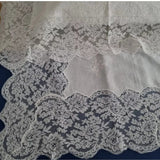 Tris Lino e Pizzo Rebrodè I Maestri Del Ricamo