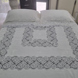 Tris Lino e Pizzo Rebrodè I Maestri Del Ricamo