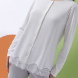 Pigiama Donna Aperto in caldo cotone Amadine D2980