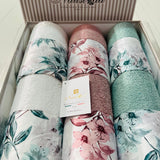 Set Asciugamani Spugna 3+3 Nausica