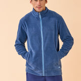 Noi Di Notte Pigiama Con Zip Uomo Micropile FC3378
