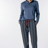 Pigiama Lupetto Unisex Caldo Cotone Perofil VPRT93204