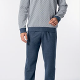 Pigiama Serafino Uomo In Soft Cotton Perofil VPRT93227