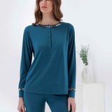 Pigiama Donna Serafino in Viscosa Andra 9872