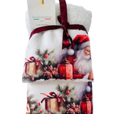 Set Asciugamani Natalizi Spugna 1+1 Fantasia