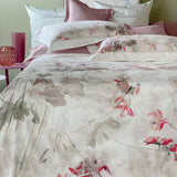 Lenzuola-Copriletto Matrimoniale Blumarine Ciclamino