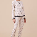 Pigiama Donna Caldo Cotone Noi di Notte FA9249AS