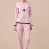 Pigiama Donna Caldo Cotone Noi di Notte FA9249AS