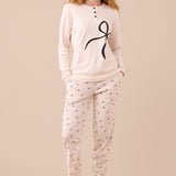 Pigiama Donna Caldo Cotone Noi di Notte FA9250AS