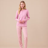 Pigiama Donna Caldo Cotone Felpato FA9273AS