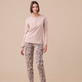 Pigiama Donna Caldo Cotone Noi di Notte FA9434AS