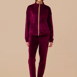 Pigiama Donna in Ciniglia con Zip Noi Di Notte FA9350