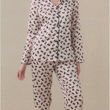 Pigiama Da Donna Aperto In Raso Noi Di Notte FA9394