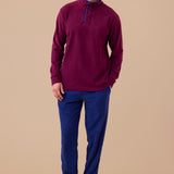 Pigiama Serafino Micropile Uomo Noi Di Notte FC3198