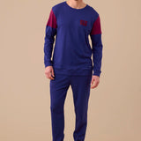 Pigiama Uomo Girocollo in Caldo Cotone Noi Di Notte FC3142