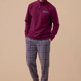 Pigiama Uomo Serafino Micropile Noi Di Notte FC3195