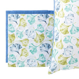 Lenzuola Linea Oro Ginkgo Stampato Matrimoniale