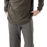 Pigiama Serafino Uomo Caldo Cotone Jamas IJ9443