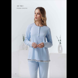 Pigiama Serafino Donna Andra 9810