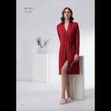 Vestaglia Lunga Sciallata Donna Andra 9855