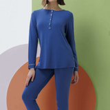 Pigiama Donna Serafino in viscosa Amadine D3017