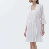 Vestaglia Donna Aperta in raso Amadine D3065