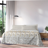 Completo Letto Linea Oro Nida Stampato Matrimoniale