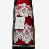 Set Asciugamani Natalizi Spugna 1+1 Perla