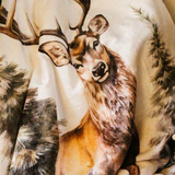 Plaid con Scatola Nuvole di Stoffa 130x160cm - Bosco Incantato