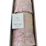 Set Asciugamani Spugna 1+1 Rebecca