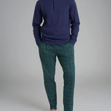 Pigiama Uomo Caldo Cotone Serafino Lungo U960NU