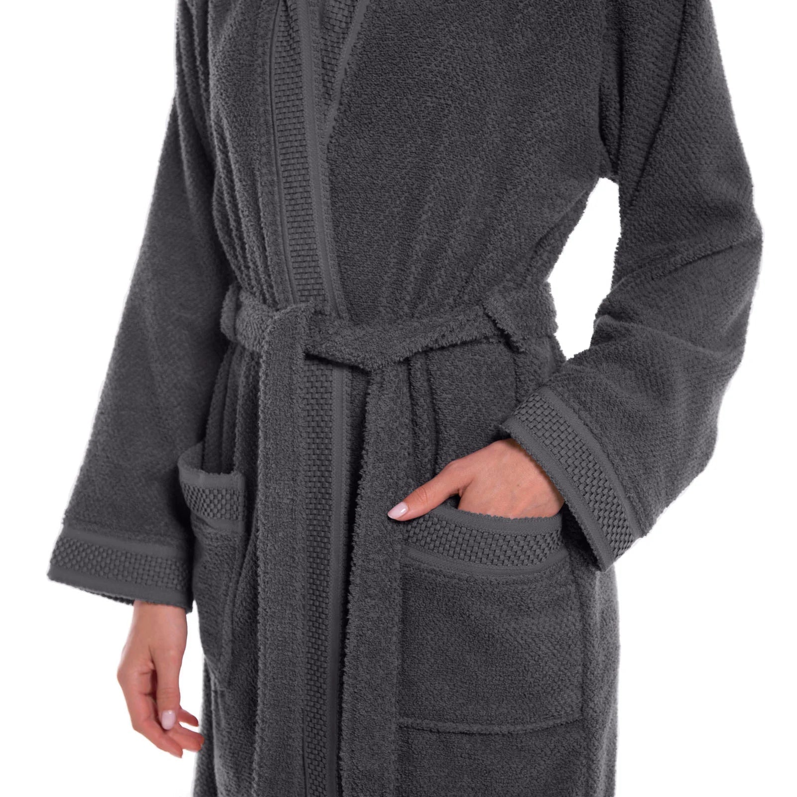 Accappatoio Con Cappuccio Caleffi Gim - Biancheria da sogno Pedata