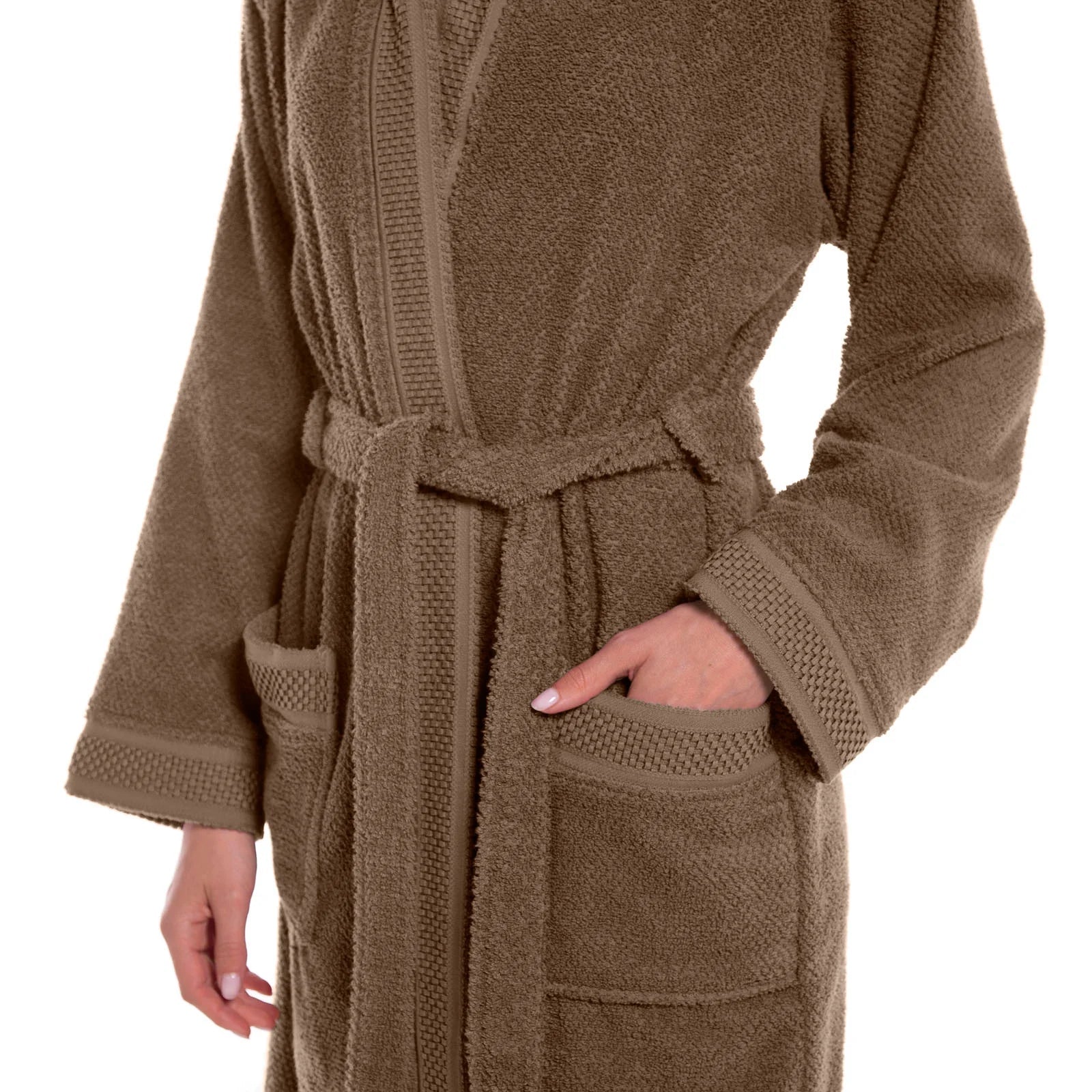 Accappatoio Con Cappuccio Caleffi Gim - Biancheria da sogno Pedata