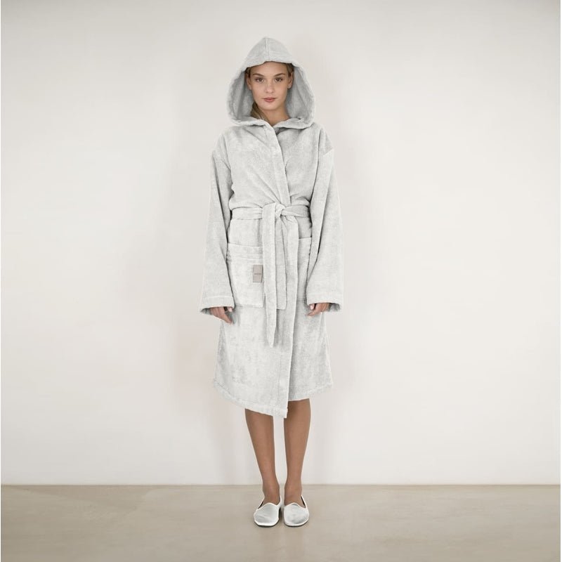 Accappatoio Con Cappuccio Fazzini Coccola - Biancheria da sogno Pedata