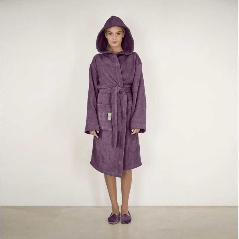 Accappatoio Con Cappuccio Fazzini Coccola - Biancheria da sogno Pedata