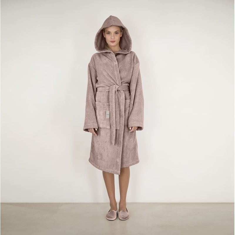 Accappatoio Con Cappuccio Fazzini Coccola - Biancheria da sogno Pedata