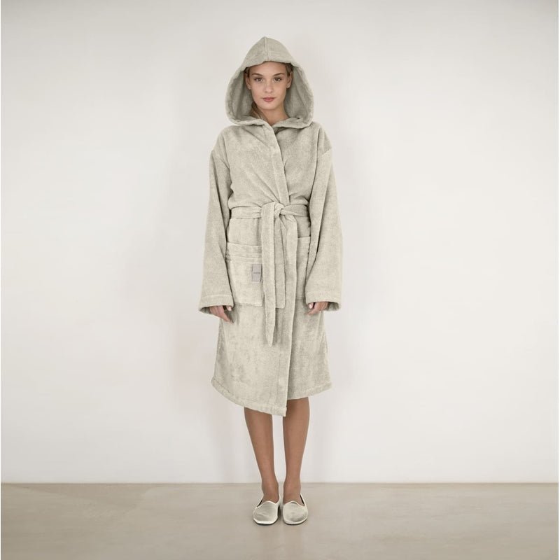 Accappatoio Con Cappuccio Fazzini Coccola - Biancheria da sogno Pedata