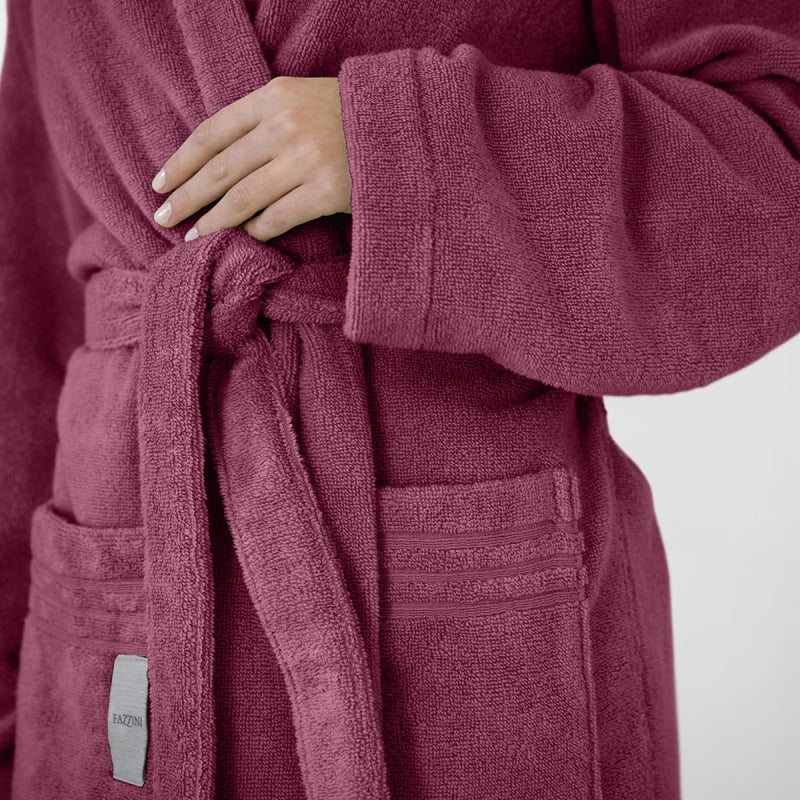 Accappatoio Con Cappuccio Fazzini Coccola - Biancheria da sogno Pedata