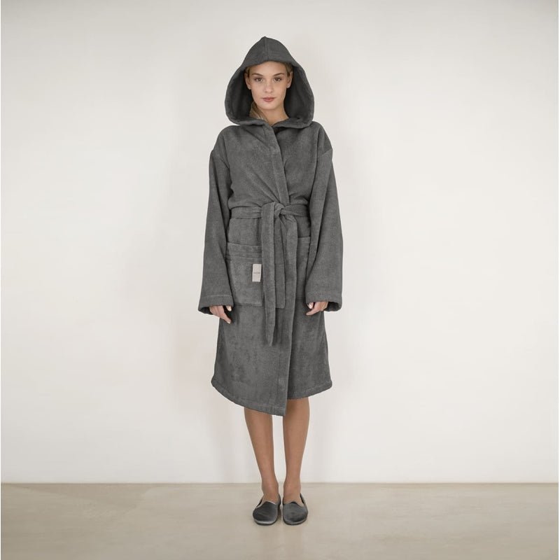 Accappatoio Con Cappuccio Fazzini Coccola - Biancheria da sogno Pedata