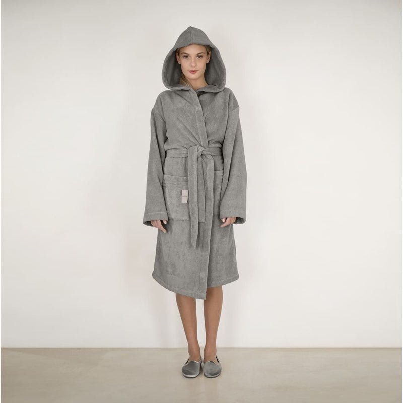 Accappatoio Con Cappuccio Fazzini Coccola - Biancheria da sogno Pedata