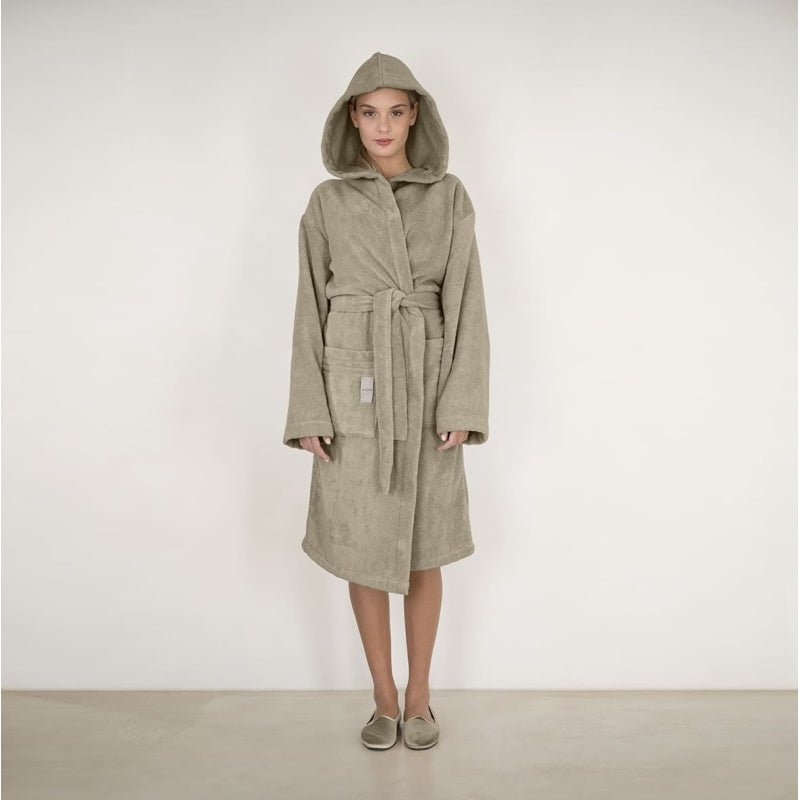 Accappatoio Con Cappuccio Fazzini Coccola - Biancheria da sogno Pedata